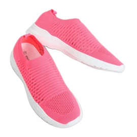 Rosa 9862 Fushia calzini scarpe sportive