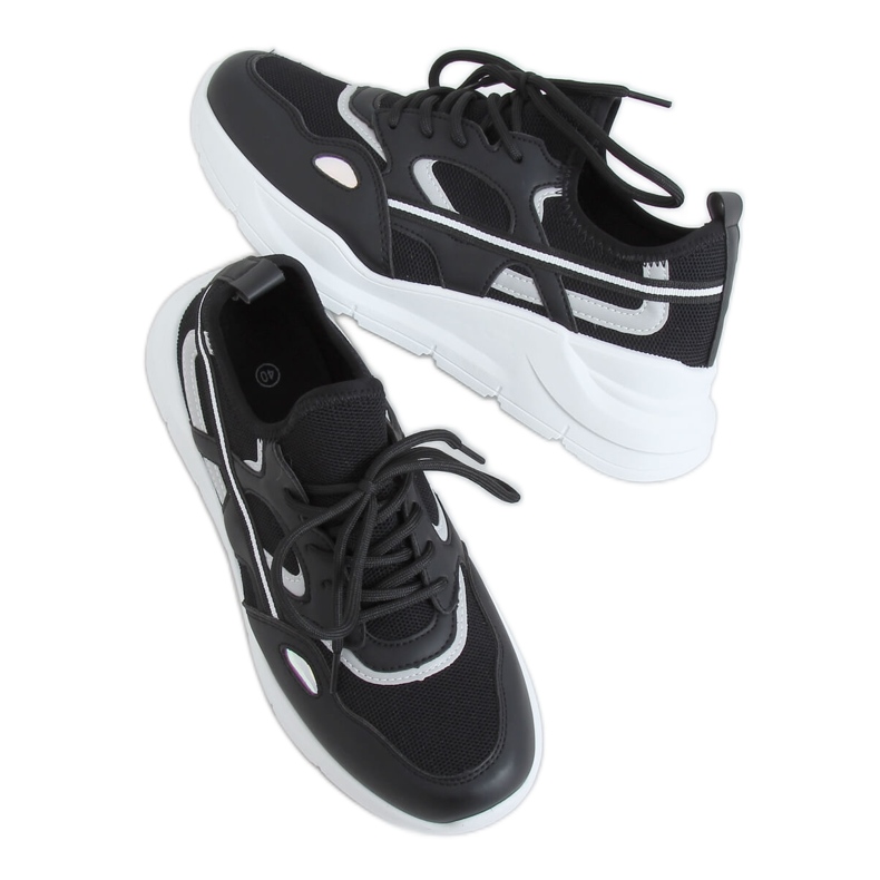 Scarpe sportive nere B0-560 Nero