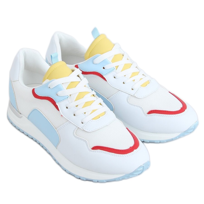 Scarpe sportive multicolor C915 BIANCO/BLU/GIALLO multicolore