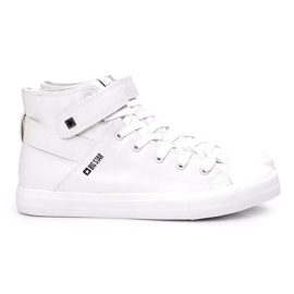Sneakers Alte Da Uomo Big Star Bianche Y174024 bianco
