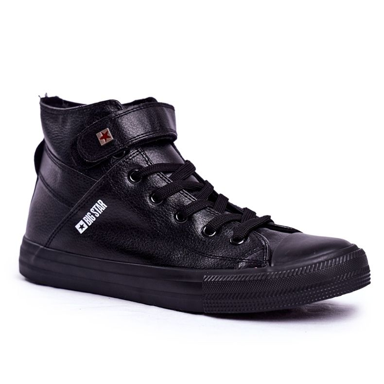 Sneakers Alte Uomo Big Star Nere Y174020 nero
