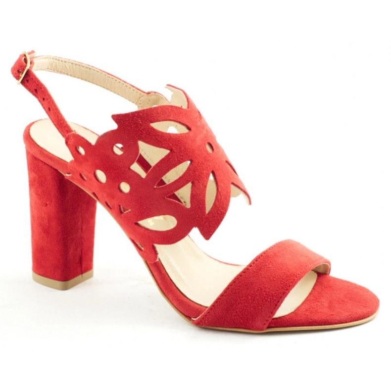 Cortesini Sandali da donna 02100 rossi rosso