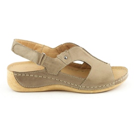 Pollonus Sandali da donna 5774 cappuccino beige