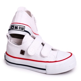 Sneakers Bambini Con Velcro Big Star HH374199 Bianco