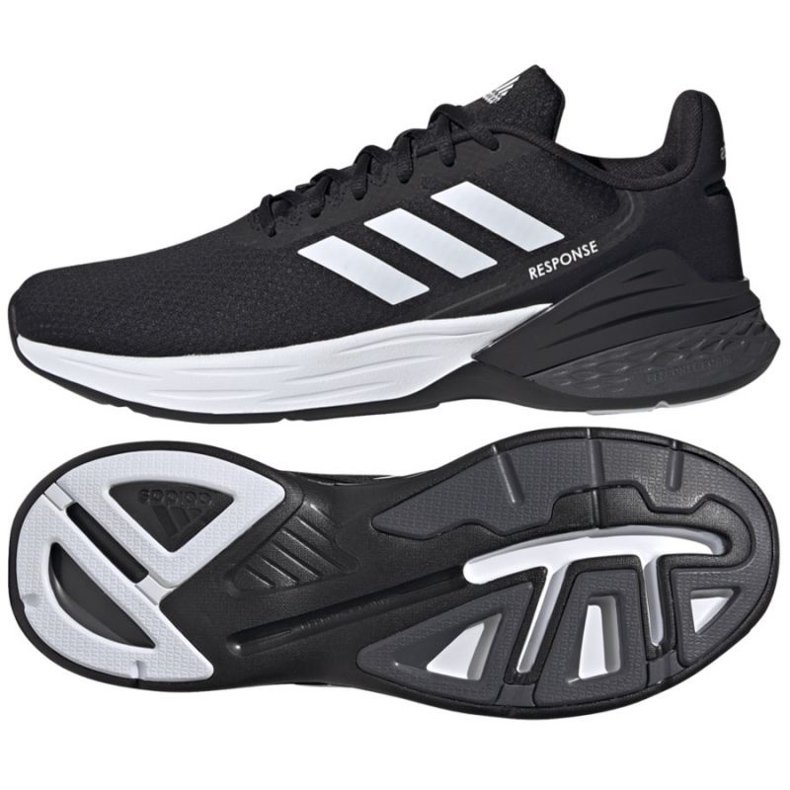 Scarpe da corsa Adidas Response Sr M FX3625 nero