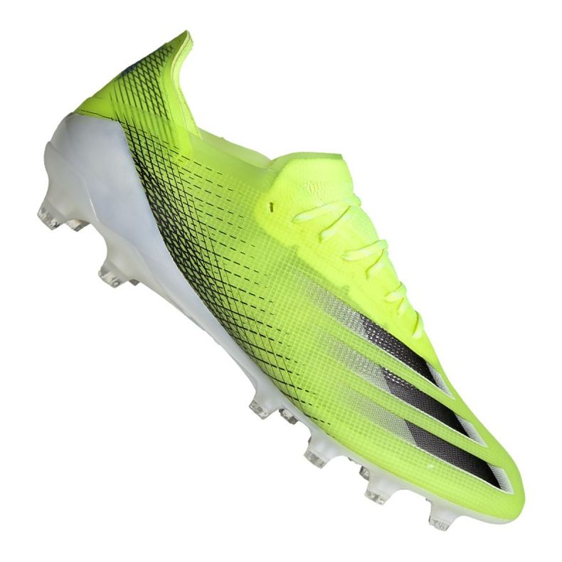 Scarpe da calcio Adidas X Ghosted.1 Ag M FY0957 multicolore giallo