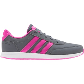 Adidas Vs Switch 2 K scarpe bambino grigio-rosa FV5653