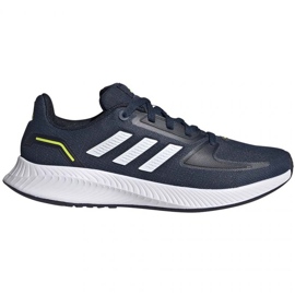 Scarpe Adidas Runfalcon 2.0 K FY9498 nero blu navy