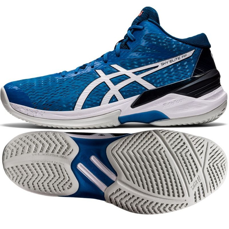 Scarpe da pallavolo Asics Sky Elite Ff Mt M 1051A032-404 blu blu