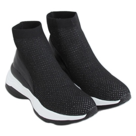 Nero HQ209 Calze nere scarpe sportive