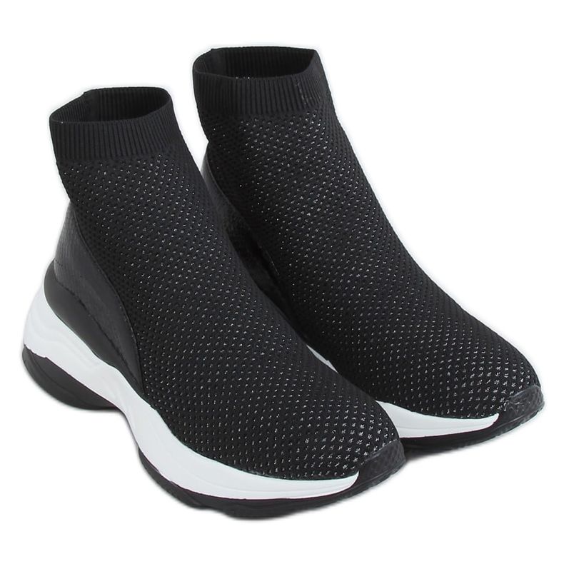 Nero HQ209 Calze nere scarpe sportive