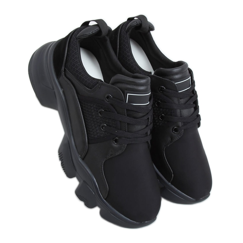 Scarpe sportive nere B0-192 Black nero