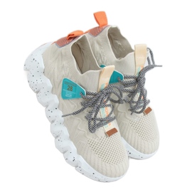 Beige suola alta NB387 Scarpe sportive beige