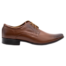 Olivier 108 scarpe da cerimonia da uomo marroni marrone