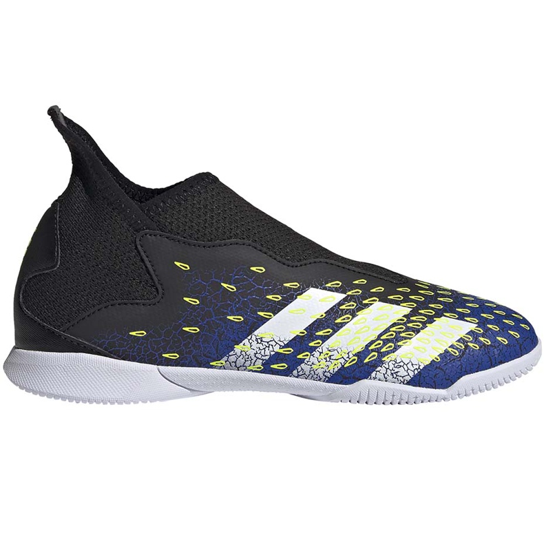 Scarpe da calcio Adidas Predator Freak.3 Ll In Junior, nere e blu navy FY0994 nero nero