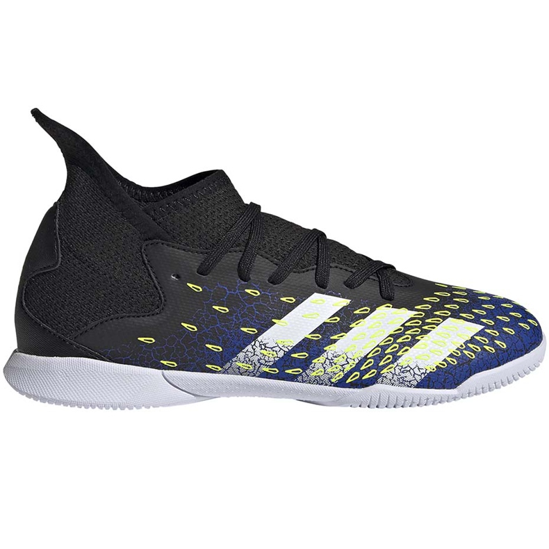 Scarpe da calcio Adidas Predator Freak.3 In Junior, nere e blu navy FY0614 nero nero