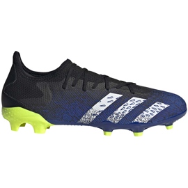 Scarpe calcio adidas Predator Freak.3 L Fg navy blu-nero-verde FY0615