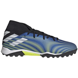 Scarpe da calcio Adidas Nemeziz.3 Tf blu-verde-nero FW7407