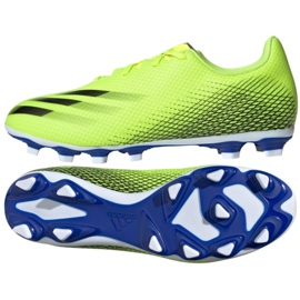 Scarpe da calcio Adidas X Ghosted.4 FxG M FW6953 multicolore verde