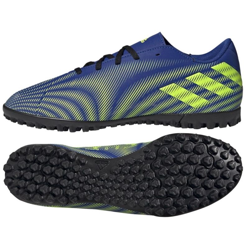 Scarpe da calcio Adidas Nemeziz.4 Tf M FW7405 multicolore blu