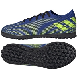 Scarpe da calcio Adidas Nemeziz.4 Tf Jr FY0824 multicolore blu