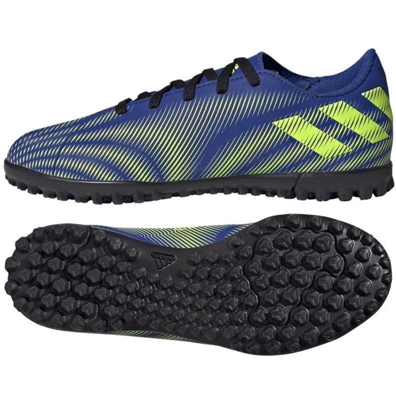 Scarpe da calcio Adidas Nemeziz.4 Tf Jr FY0824 multicolore blu