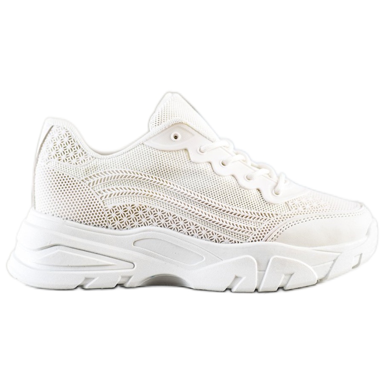 SHELOVET Scarpe da ginnastica bianche bianca
