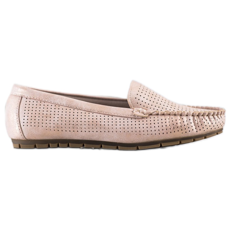 Kylie Mocassini casual traforati rosa
