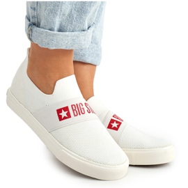 Sneakers Donna Slip-on Big Star FF274219 Bianco