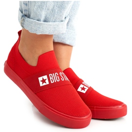 Sneakers Donna Slip-on Big Star FF274220 Rosso