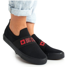 Sneakers Donna Slip-on Big Star FF274221 Nere nero