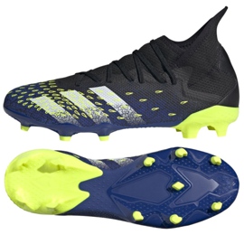 Scarpe da calcio Adidas Predator Freak.3 Fg M FY0610 bianco, nero, reale nero