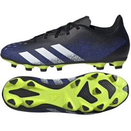 Scarpe da calcio Adidas Predator Freak.4 FxG M FY0625 bianco, nero, reale nero