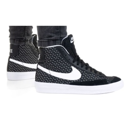 Nike Blazer Mid '77 Gs W DC9197-001 Scarpe nero