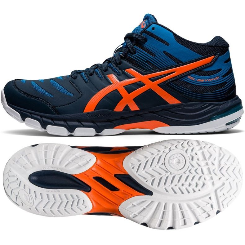 Scarpe da pallavolo Asics GEL-BEYOND Mt 6 M 1071A050-400 multicolore blu navy