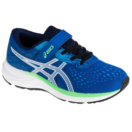 Asics Pre Excite 7 Ps Jr 1014A101-401 bianca blu navy blu