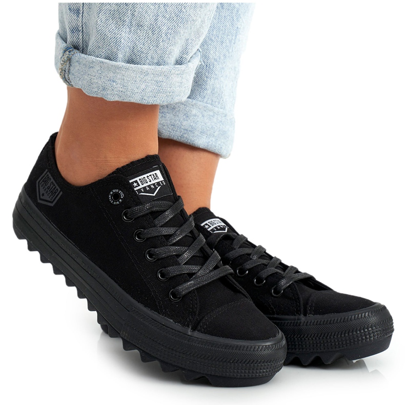 Sneakers Donna Big Star FF274248 Nere nero