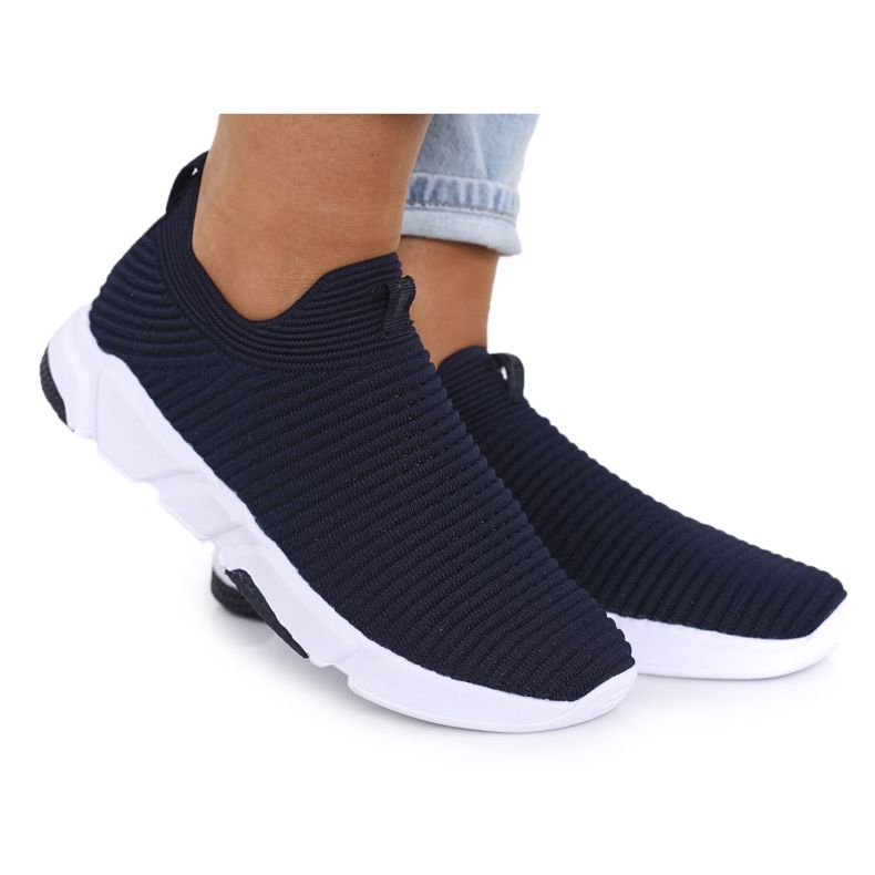 Scarpe Sportive Donna Slip-on Big Star DD274464 Blu Navy