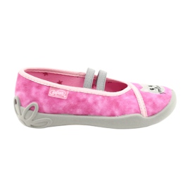 Scarpe per bambini Befado 116X290 rosa argento grigio