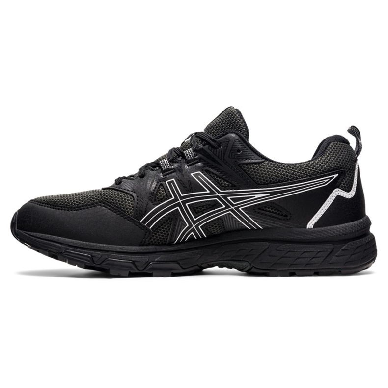 Asics Gel-Venture 8 M 1011A824 006 scarpe da corsa nero verde
