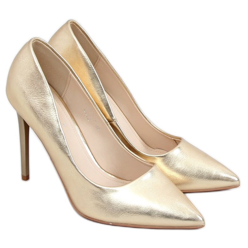 Pompe su una spilla d'oro NF-51P Gold