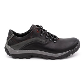 KENT Scarpe da trekking da uomo 268K nere nero
