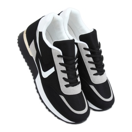 Multicolor VL121P Scarpe sportive nere rosso multicolore