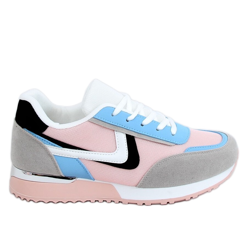 Multicolor VL121P Scarpe sportive rosa multicolore