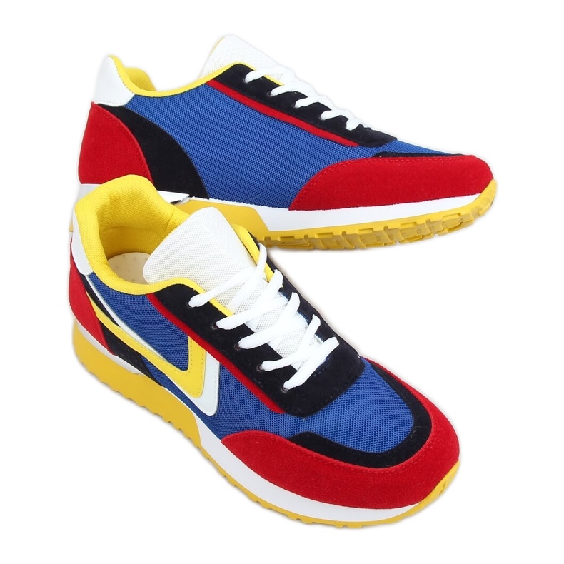 Multicolor VL121P Scarpe sportive blu multicolore