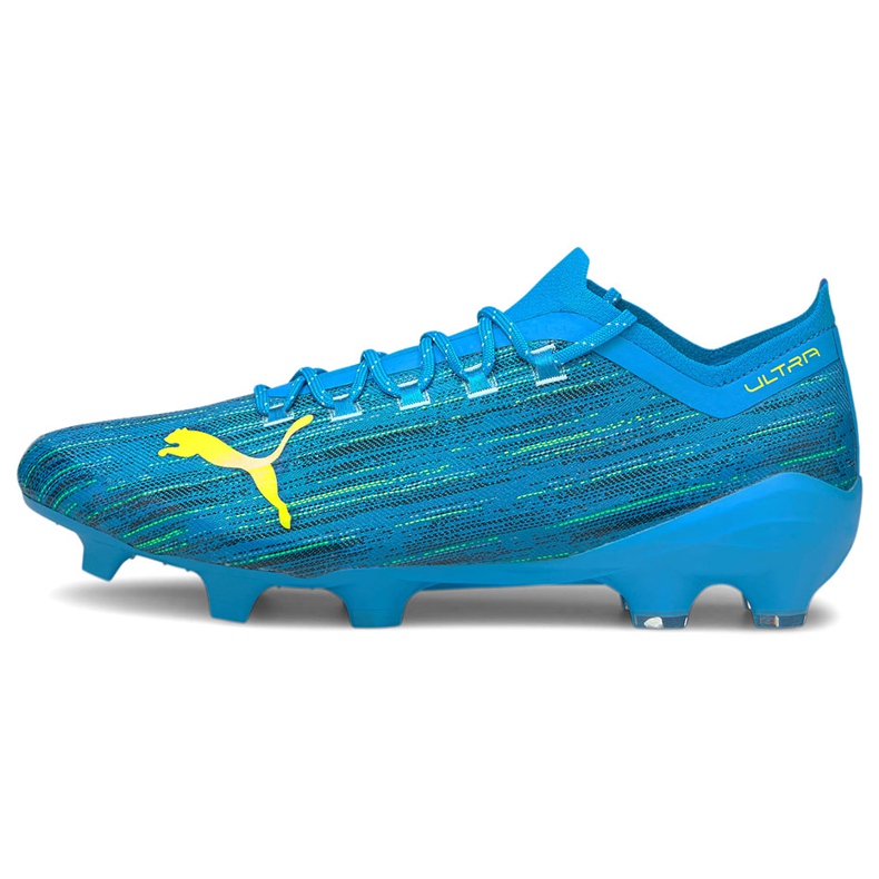 Scarpe da calcio Puma Ultra 1.2 Fg Ag blu-giallo 106299 01