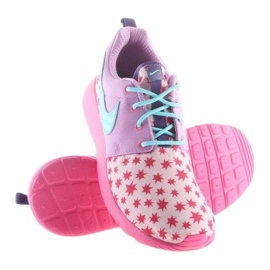 Nike Roshe One Print (GS) W 677784-604 scarpe multicolore