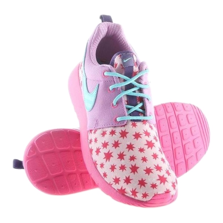 Nike Roshe One Print (GS) W 677784-604 scarpe multicolore