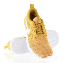Nike Rosherun Flyknit W 704927-700 scarpe arancia