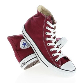 Converse Chuck Taylor Hi M9613 bianco rosso